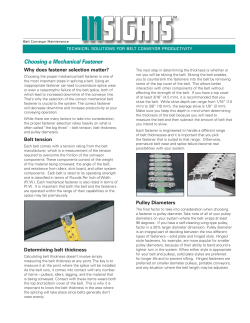 Choosing a Mechanical Fastener