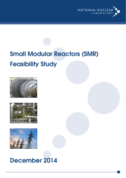 Small Modular Reactors (SMR) Feasibility Study December 2014
