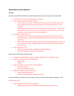 PubHealth LOs [1-11