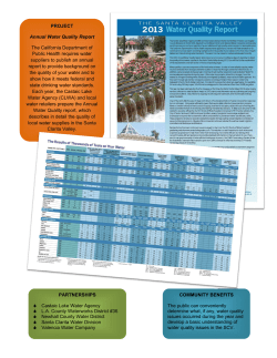 Annual Water Quality Report