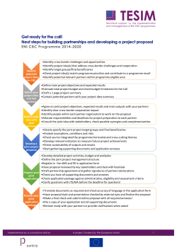 Get ready for the call! Next steps for building partnerships and