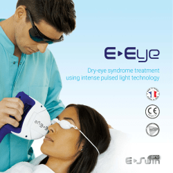 Dry-eye syndrome treatment using intense pulsed light technology