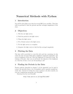 Numerical Methods with Python