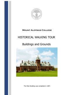 Main Building - Mount Aloysius College