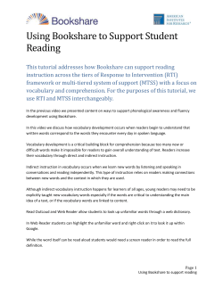 Read OutLoud and Web Reader allow students to look