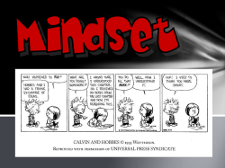 Sternberg`s Beliefs on Intelligence Fixed Mindset