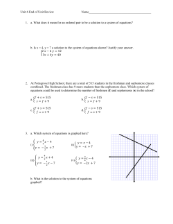 Unit 6 End of Unit Review