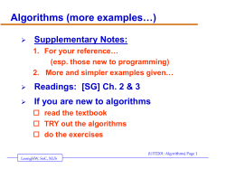 Lecture Title - NUS Computing