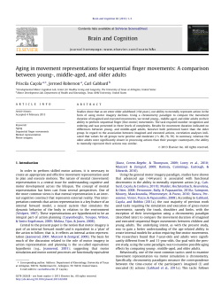 Aging in movement representations for sequential finger movements