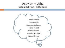 Activism - light_presentation