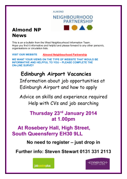 Almond NP - Neighbourhood Partnerships