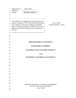 CPUC needs to establish a framework to allow customers to access