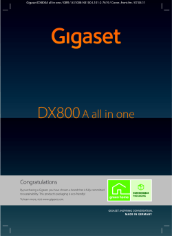 Gigaset DX800A all in one