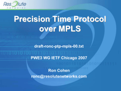 Precision Time Protocol