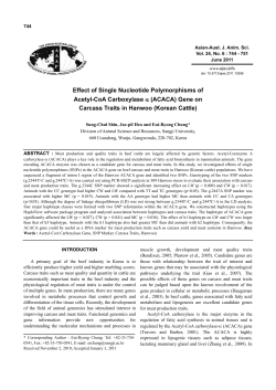 Effect of Single Nucleotide Polymorphisms of Acetyl