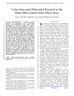 Fig. 5. Using PIHM to study the age of water in a lake