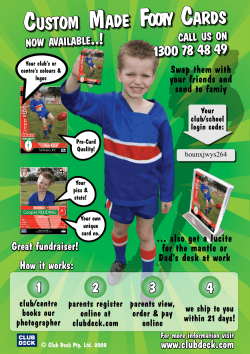 custom made footy cards