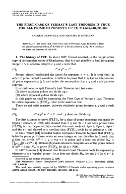 The First Case of Fermat`s Last Theorem is True for All Prime