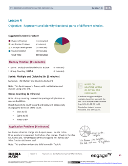 Grade 3 Mathematics Module 5, Topic A, Lesson 4