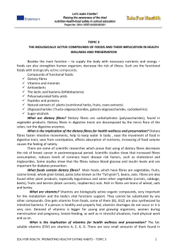 La composici&oacute;n b&aacute;sica de alimentos