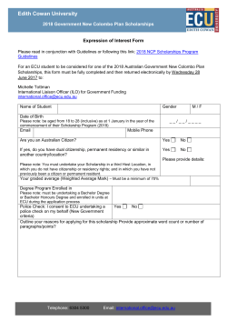 Expression of Interest Form