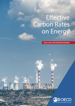 Effective Carbon Rates on Energy