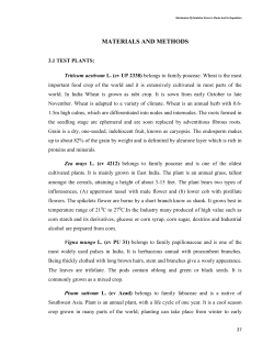 materials and methods