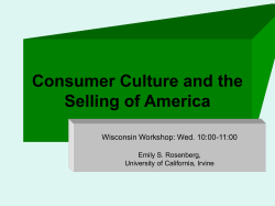 consumerism and the end of the cold war