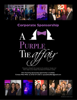 Corporate Sponsorship