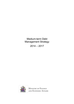 Medium Term Debt Management Strategy 2014-2017