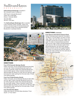 Colorado Center Complex