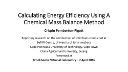 Crispin Pemberton-Pigott - The Alliance for Green Heat