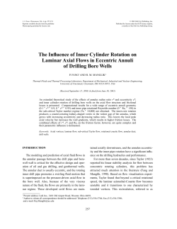 The Influence of Inner Cylinder Rotation on Laminar Axial Flows in