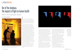 the impacts of light on human health