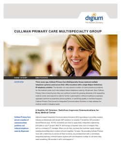 Primary Care Medical Center installs Switchvox UC Phone