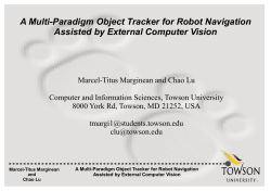 A Multi-Paradigm Object Tracker for Robot Navigation Assisted by