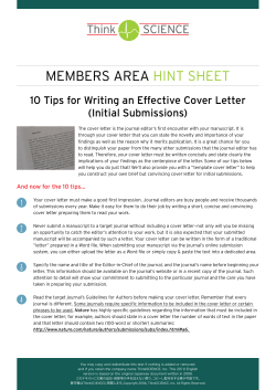 MEMBERS AREA HINT SHEET