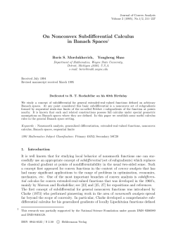 On Nonconvex Subdifferential Calculus in Banach Spaces1