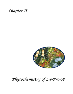 Chapter II Phytochemistry of Liv-Pro-08