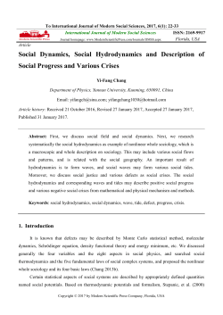 Social Dynamics, Social Hydrodynamics and Description of Social