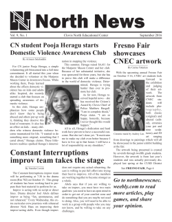 Constant Interruptions improv team takes the stage