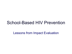 School-Based HIV Prevention
