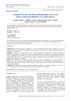 Combined 624-nm and 850-nm illumination at low