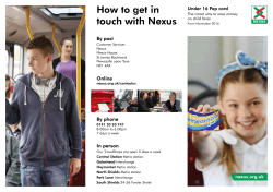 How to get in touch with Nexus