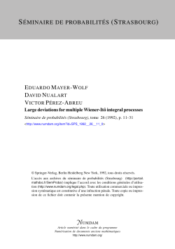 Large deviations for multiple Wiener-It&ocirc; integral processes