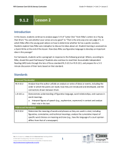 Lesson Agenda/Overview