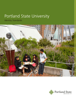 Identity Standards - Portland State University