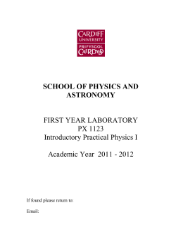 department of physics and astronomy