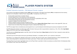 player points system