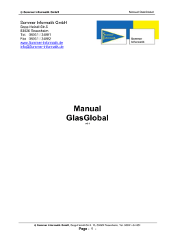 1 - Sommer Informatik GmbH